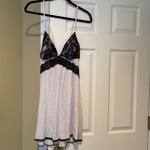 Victoria secret nightgown-cross cross lace back. XL